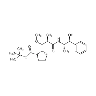 CAS:160800-65-7|(S)-tert-butyl 2-((1R,2R)-3-(((1S,2R)-1-hydroksy-1-fenylopropano-2-yl)amino)-1-metoksy-2-metylo-3-oksopropylo)pirolidyno-1-karboksylan
